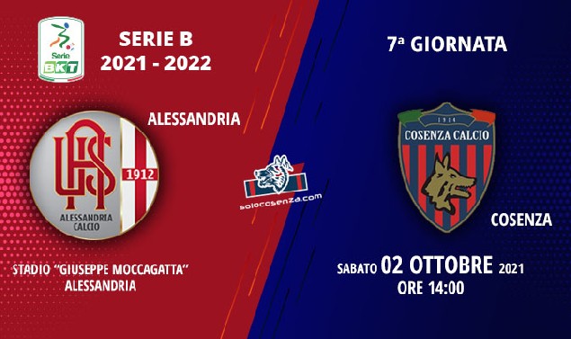 Alessandria-Cosenza: tutto sul match di domani pomeriggio al “Moccagatta”