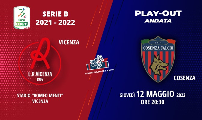 Vicenza-Cosenza: tutto sul match di stasera al “Menti”